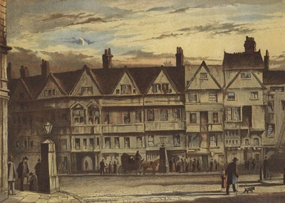 Casas antiguas, Holborn Bars de Waldo Sargeant