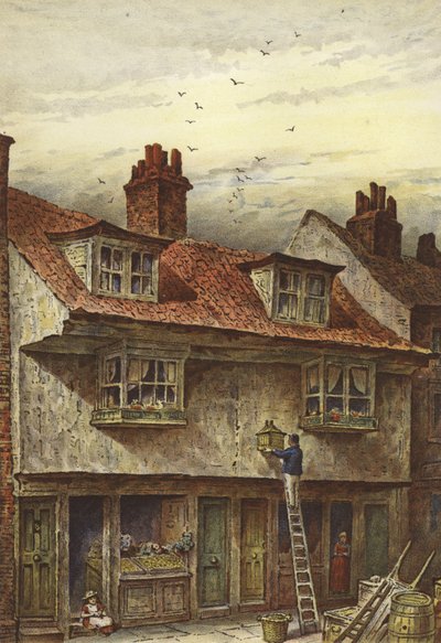 Casas antiguas, Saffron Hill de Waldo Sargeant