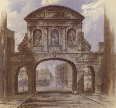 Temple Bar, Fleet Street de Waldo Sargeant