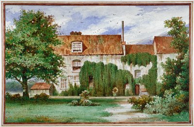 Vista de Sandford Manor House, Waterford Road, Chelsea, 1869 de Waldo Sargeant