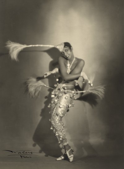 Josephine Baker, c.1927 (impresión en plata gelatina) de Walery