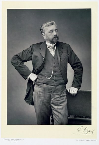 Alexandre Gustave Eiffel, ingeniero francés, finales del siglo XIX de Walery