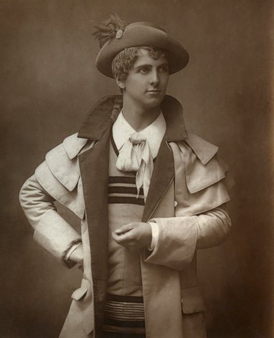 C Hayden Coffin, actor y cantante británico, 1887 de Walery