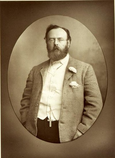Retrato de Robert Buchanan de Walery Rzewuski