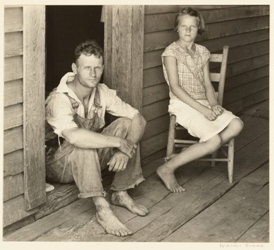 Floyd y Lucille Burroughs, Condado de Hale, Alabama de Walker Evans