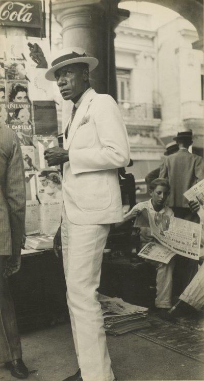 Havana Citizen / Ciudadano en el centro de La Habana de Walker Evans