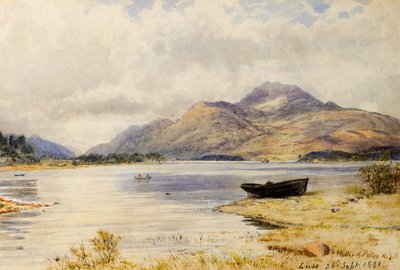 Ben Lomond desde Luss de Waller Hugh Paton