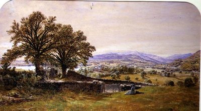 Dama en un Paisaje, Ambleside de Waller Hugh Paton