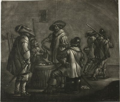 Grupo de seis soldados de Wallerand Vaillant