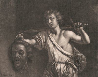David con la cabeza de Goliat de Wallerant Vaillant