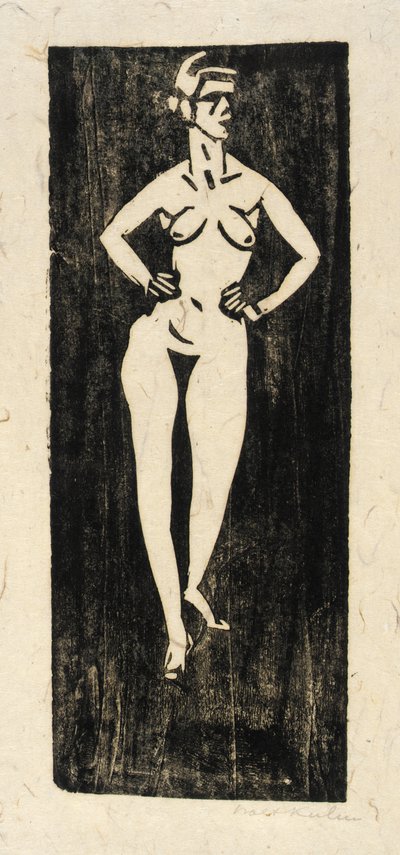 (Desnudo de pie) de Walt Kuhn