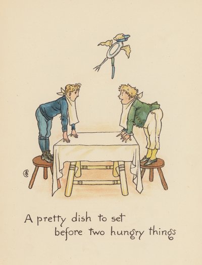Ilustración de Leyendas para Lionel de Walter Crane (litografía en color) de Walter (after) Crane