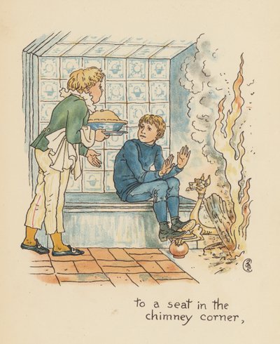 Ilustración de Leyendas para Lionel de Walter Crane (litografía en color) de Walter (after) Crane