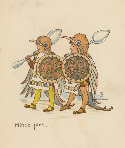 Ilustración de Leyendas para Lionel de Walter Crane (litografía en color) de Walter (after) Crane