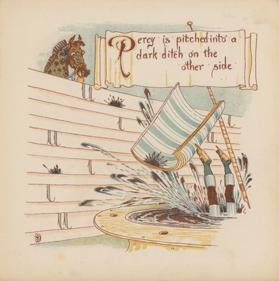 Ilustración para Pothooks and Perseverance de Walter Crane (litografía en color) de Walter (after) Crane
