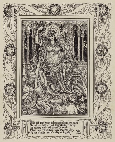 Página de la nueva edición ilustrada de Spenser