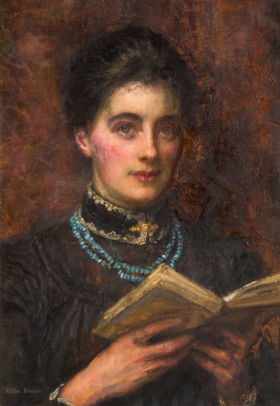 Retrato de la Esposa del Artista de Walter Chamberlain Urwick