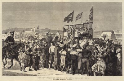 Introducción de deportes británicos en Chipre de Walter Charles Horsley