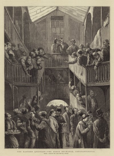 La cuestión oriental, la Bolsa de Valores, Constantinopla de Walter Charles Horsley