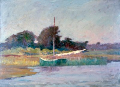 Barco solitario, c. 1868-1917 de Walter Clark