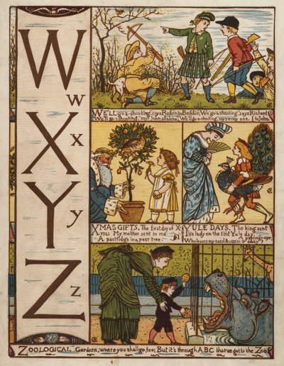 Alfabeto de Walter Crane