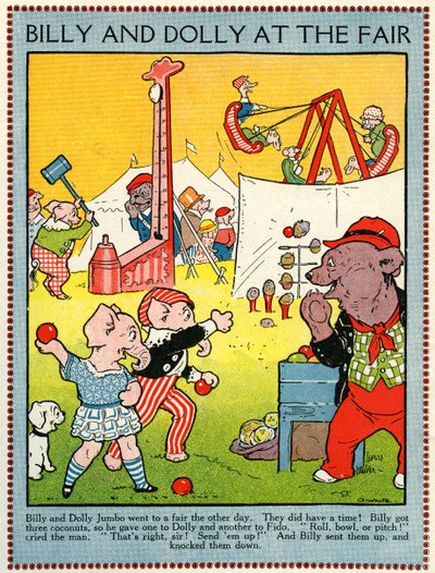 Billy y Dolly en la feria de Walter Crane