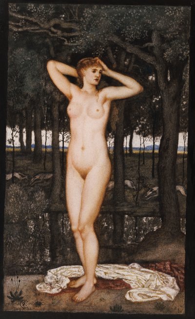 Diana en el Baño, 1872 de Walter Crane