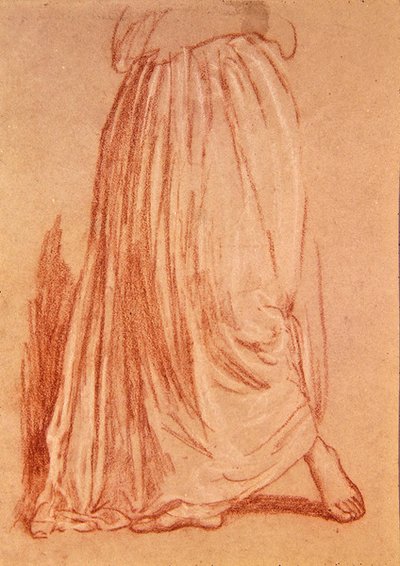 Estudios de Figuras (3 dibujos) de Walter Crane