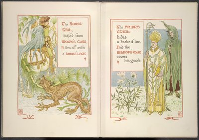 Cola de caballo y capucha de fraile de Walter Crane