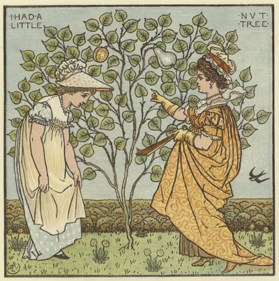Tenía un pequeño árbol de nuez de Walter Crane