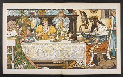Ilustración para el Príncipe Rana. de Walter Crane