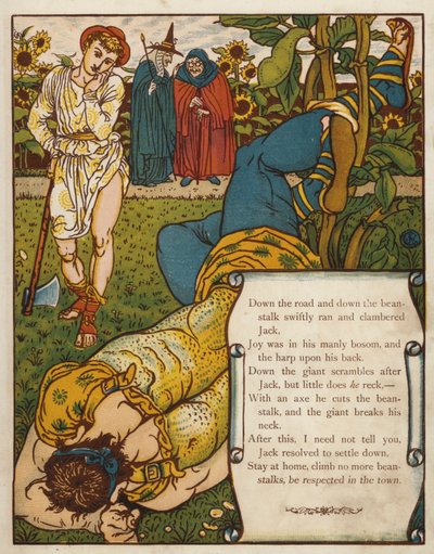 Jack y las habichuelas mágicas de Walter Crane