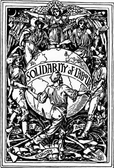 Día del Trabajo de Walter Crane