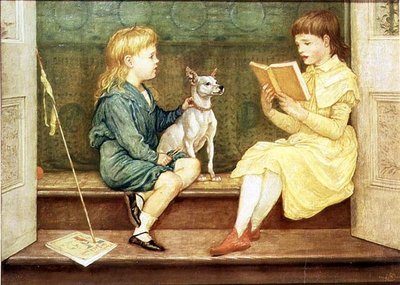 Lionel y Beatrice Crane de Walter Crane