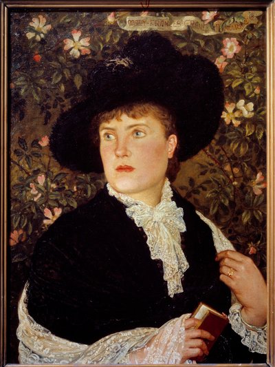 Retrato de Madame Walter Crane de Walter Crane