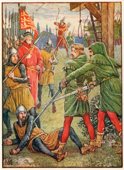 El rescate de Will Stutley de Walter Crane