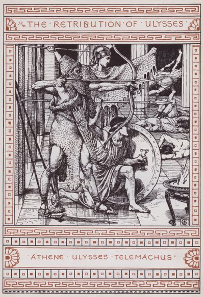 La retribución de Ulises de Walter Crane