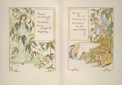 Alegría del viajero y sopas al vino de Walter Crane