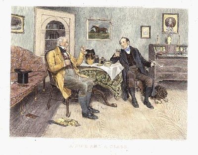 Una Pipa y un Vaso, publicado en 1896 de Walter Dendy (after) Sadler