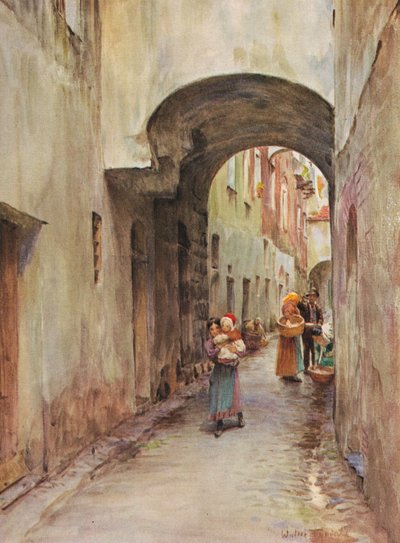 Un camino en Noli, c1910, 1912 de Walter Frederick Roofe Tyndale