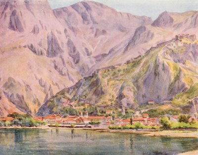Cattaro (litografía en color) de Walter Frederick Roofe Tyndale
