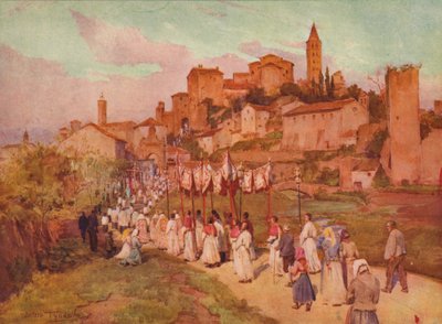 Corpus Domini en Viterbo, c1900 de Walter Frederick Roofe Tyndale