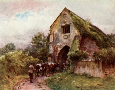 Puerta de entrada, Abadía de Cleeve de Walter Frederick Roofe Tyndale