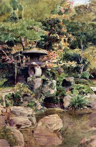 Jardín en Ashinoyu de Walter Frederick Roofe Tyndale