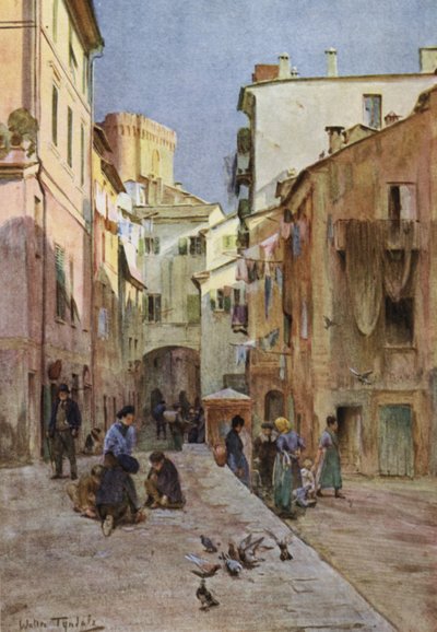 La Piazza, Sestri Levante de Walter Frederick Roofe Tyndale
