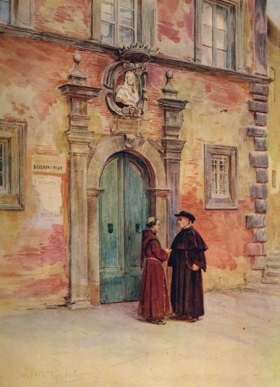 Palazzo Negroni, Montepulciano, c1900 de Walter Frederick Roofe Tyndale
