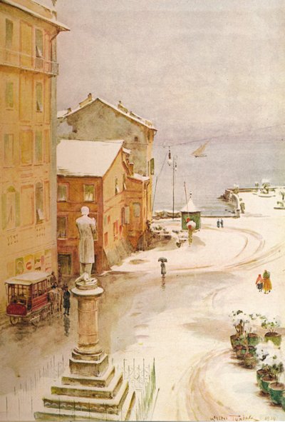 Piazza Mazzini, S. Margherita, c. 1910, 1912 de Walter Frederick Roofe Tyndale