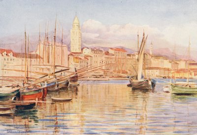 Spalato (litografía en color) de Walter Frederick Roofe Tyndale
