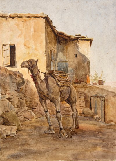 Camello atado (acuarela) de Walter Frederick Roofe Tyndale