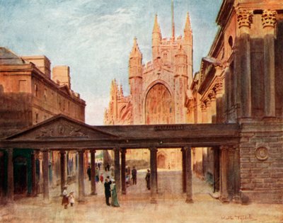 La Abadía y la Sala de Bombas, Bath de Walter Frederick Roofe Tyndale